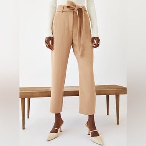 Aritzia Wilfred Tie Front Pant